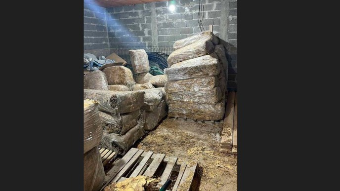 Uhapšen sa tonom i po duvana